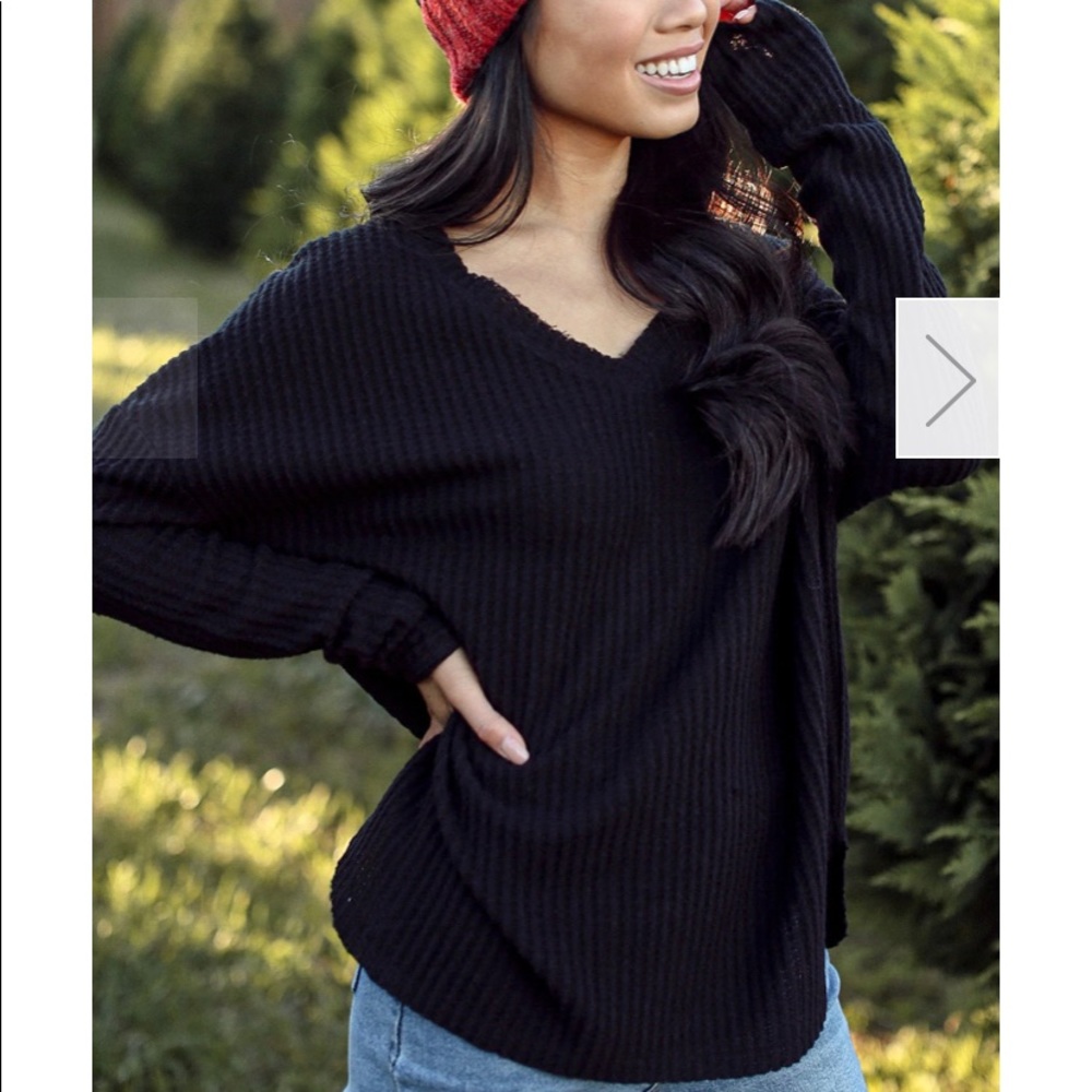 Cameron Waffle Knit Top